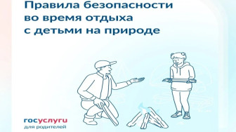 Правила безопасности во время одтыха с детьми на природе.